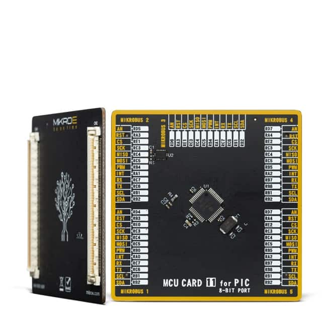 MIKROE-4351 MCU CARD 11 FOR PIC PIC18F57Q43