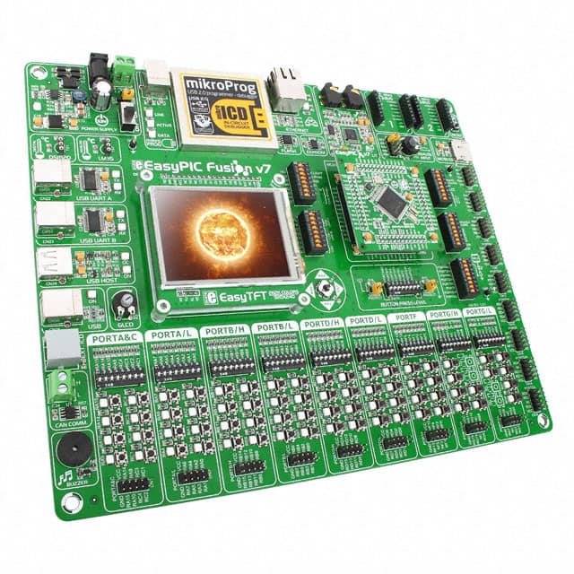 MIKROE-1205 EASYPIC FUSION V7 DSPIC33/PIC24/