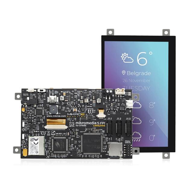 MIKROE-4318 MIKROMEDIA 5 FOR STM32F7 CAP