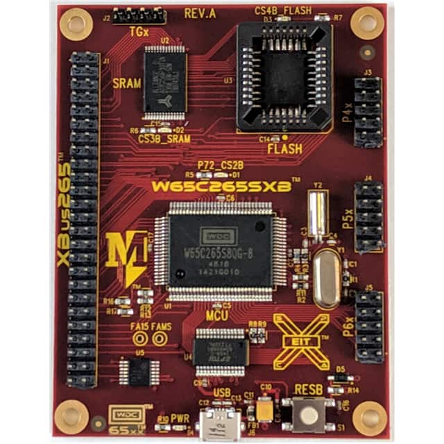 W65C265SXB W65C265S MCU EVAL BRD