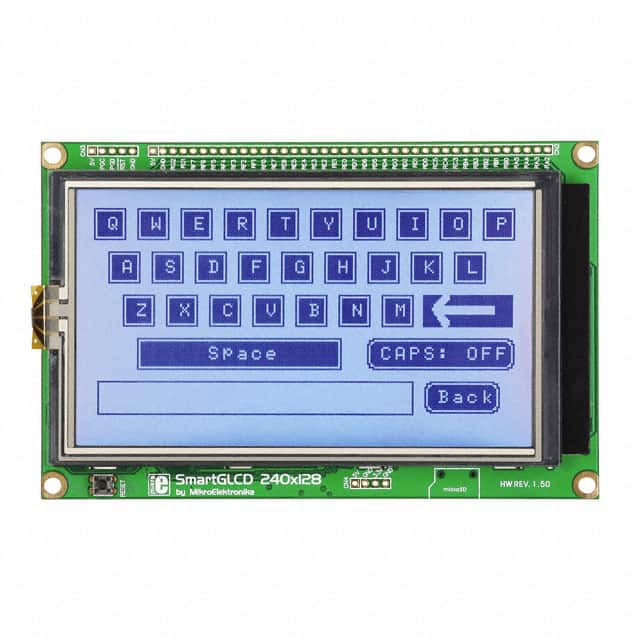 MIKROE-762 SMARTGLCD PIC18F87K22 EVAL BRD