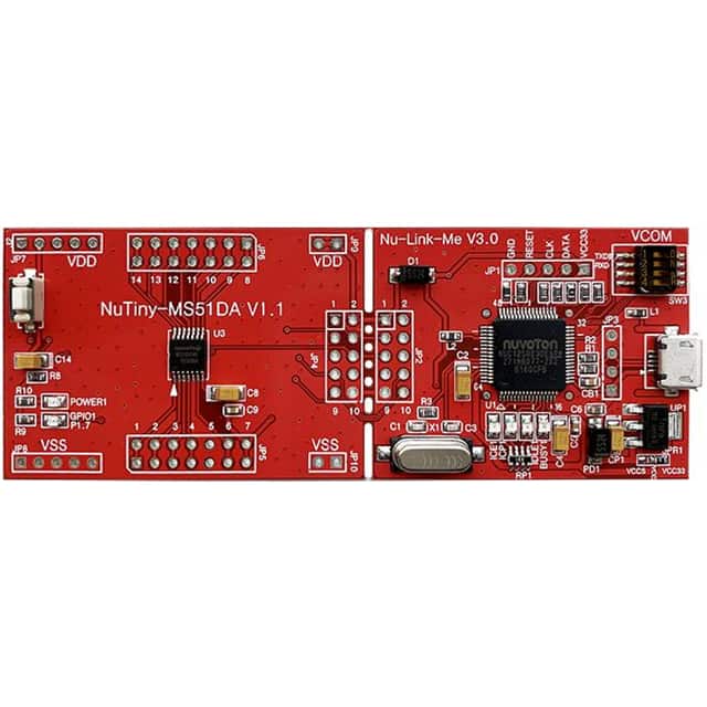 NT-MS51DA 8051 MS51DA EVAL BRD