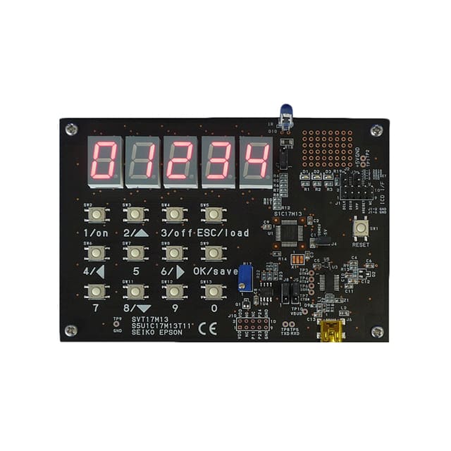 S5U1C17M13T1100 S1C17M12/S1C17M13 EVAL BRD