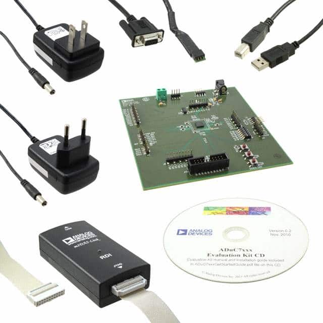 EVAL-ADUC7121QSPZ QUICKSTART PLUS ADUC7121 EVAL BD