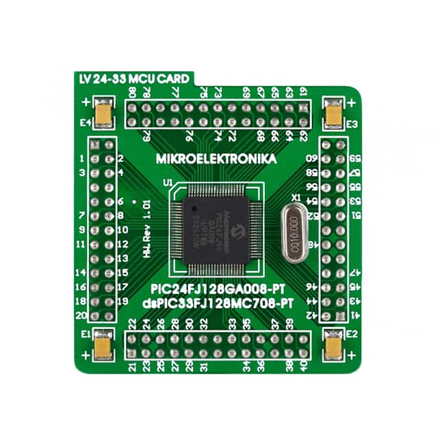 MIKROE-582 LV24-33A PIC24FJ96GA008 EVAL BRD