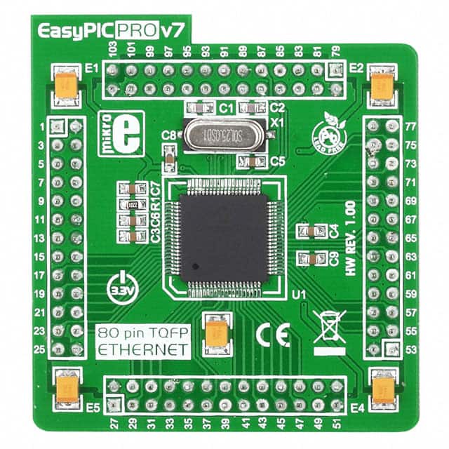 MIKROE-1000 EASYPIC PRO V7 PIC18F87J60 EVAL