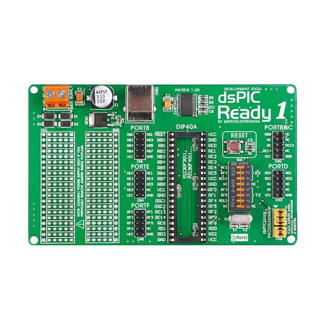 MIKROE-449 DSPIC-READY1 DSPIC30F EVAL BRD