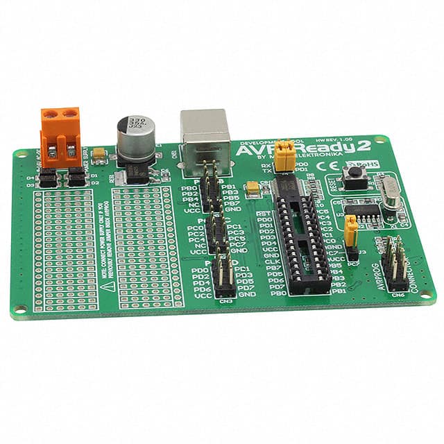 MIKROE-417 AVR-READY2 AVR EVAL BRD