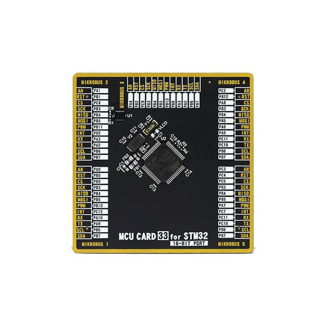 MIKROE-3782 MCU CARD 33 FOR STM32 STM32F103R