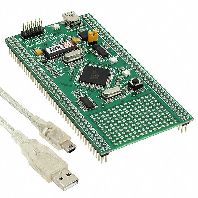 MIKROE-706 MIKROBOARD ATMEGA128 EVAL BRD