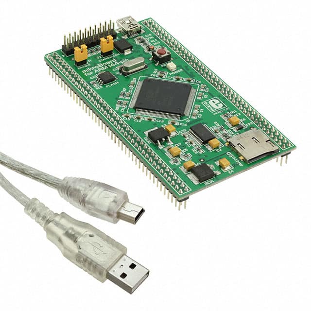 MIKROE-650 UNI-DS6 LPC2214 EVAL BRD