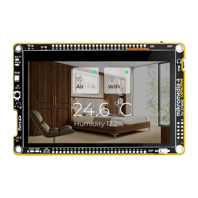 MIKROE-3897 MIKROMEDIA 4 FOR STM32F7