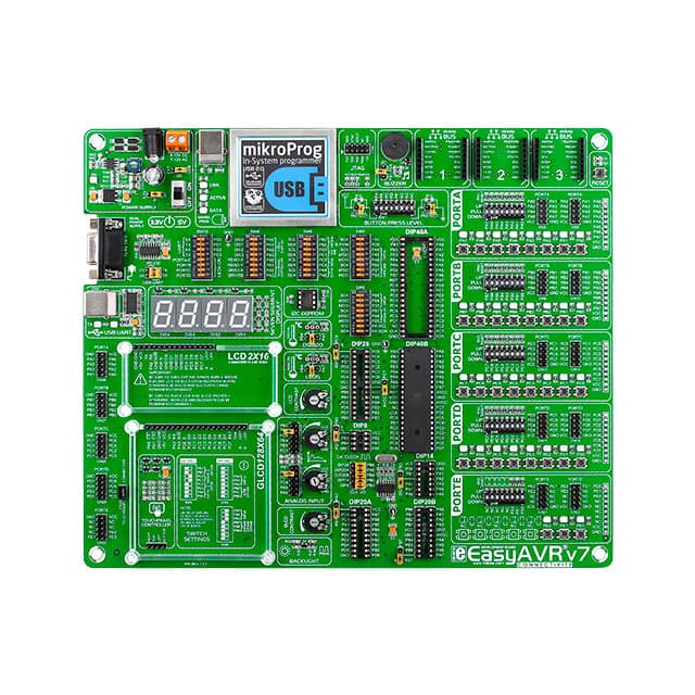 MIKROE-2013 MIKROLAB FOR AVR AVR EVAL BRD
