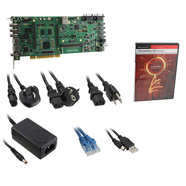 TMDSVDP6437 DIGITAL VID TMS320DM64X EVAL BRD
