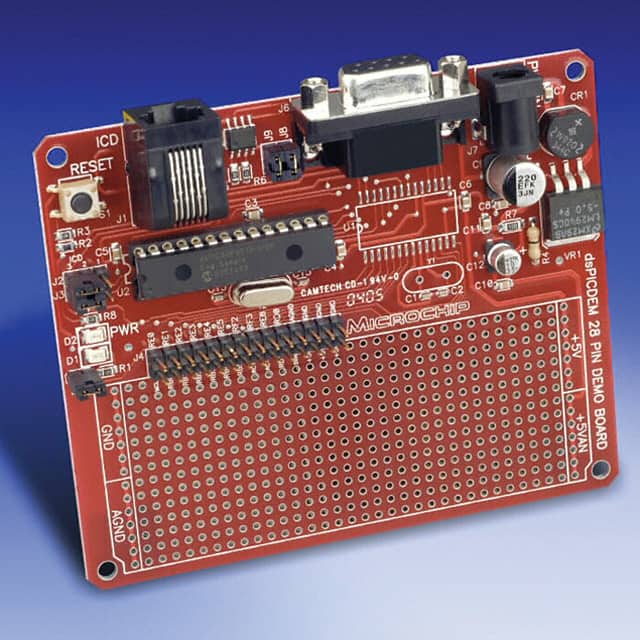 DM300017 DSPICDEM DSPIC30F2010 EVAL BRD