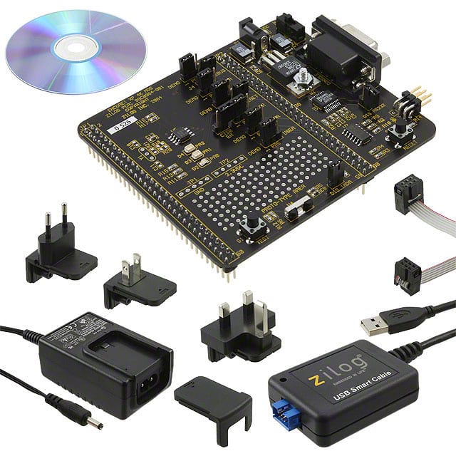 Z8F04A08100KIT Z8 ENCORE XP 8-PIN EVAL BRD