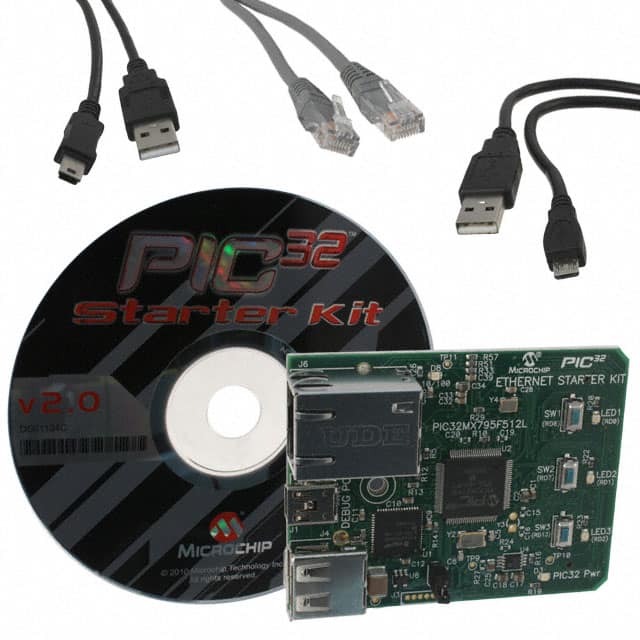 DM320004 PIC32 ETHERNET STARTER KIT