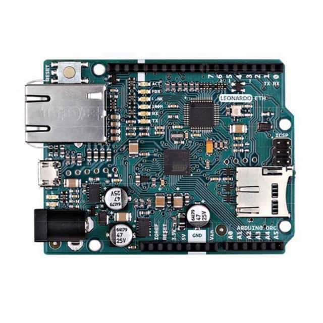 A000022 ARDUINO LEONARDO ETH W/OUT POE