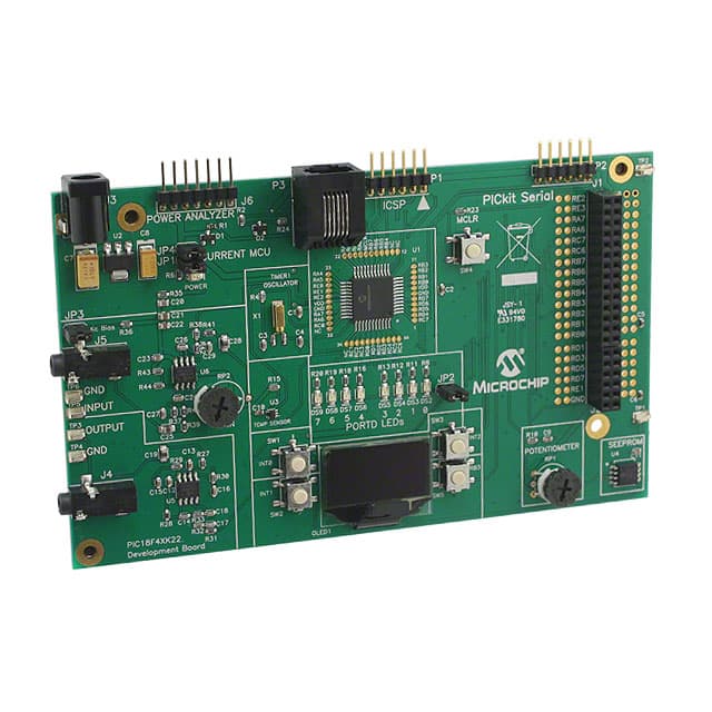 DM164134 PIC18F4XK22 DEV BOARD PIC18F4
