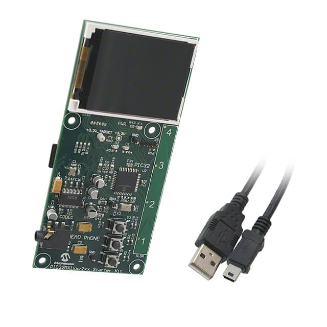 DM320013 PIC32MX1/MX2 STARTER KIT EVAL BD
