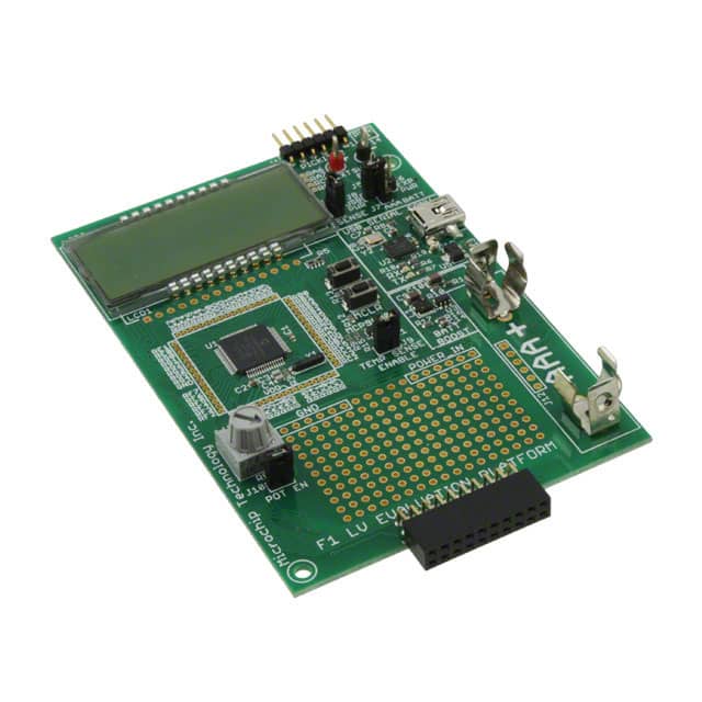 DM164130-5 F1 LOW VOLTAGE EVAL PLATFORM PIC