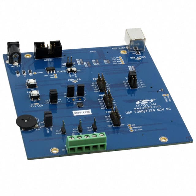 UPMU-F370-A-EK UDP C8051F370 EVAL BRD