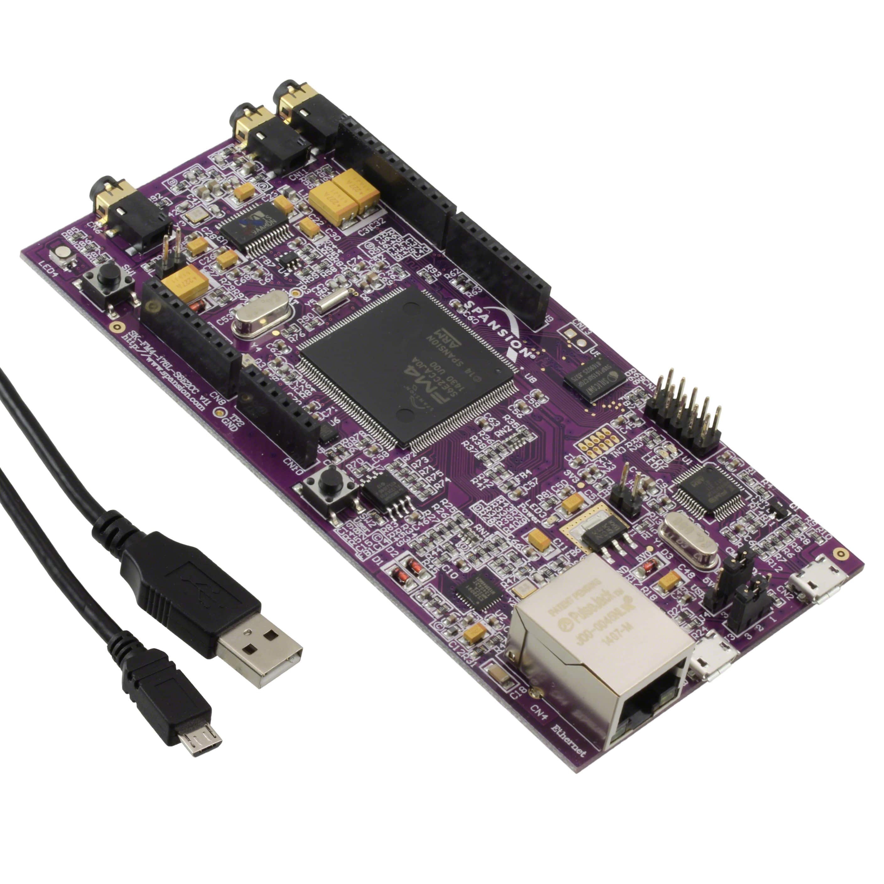 SK-FM4-176L-S6E2CC-ETH S6E2CCA EVAL BRD