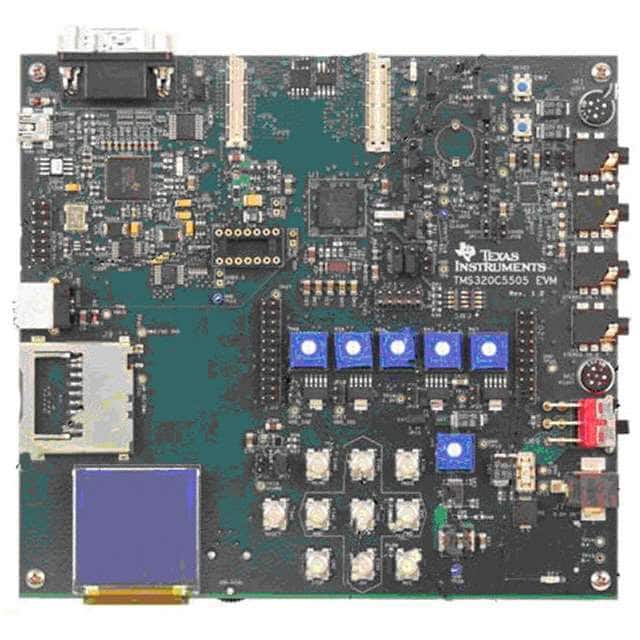TMDXEVM5505 TMS320VC5505 EVAL BRD