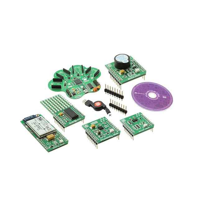 MIKROE-1744 FLOWPAW STM32F415 EVAL BRD