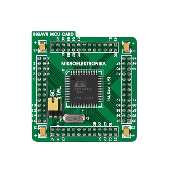 MIKROE-21 BIGAVR2 ATMEGA128 EVAL BRD