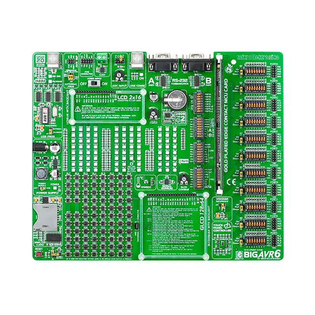 MIKROE-2014 MIKROLAB FOR AVR L AVR EVAL BRD