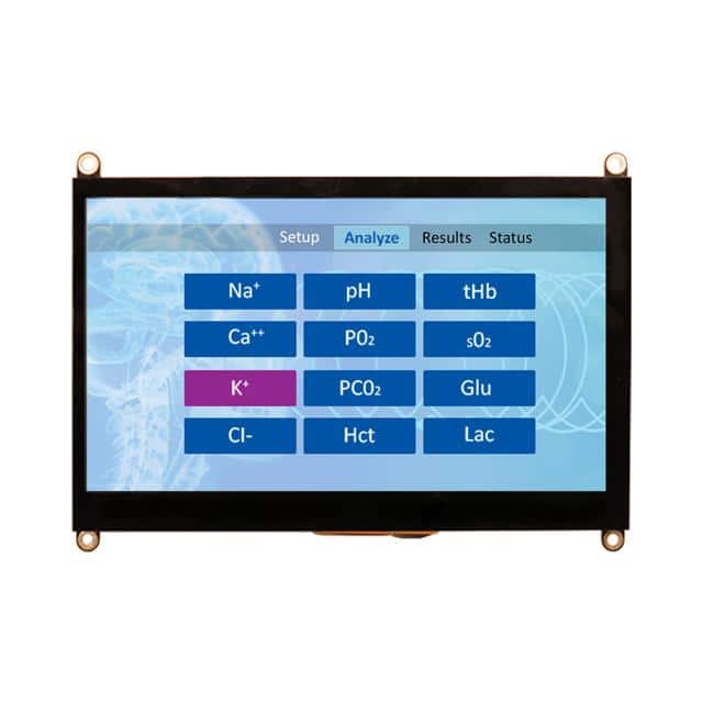 NHD-7.0CTP-CAPE-V LCD 7" 800X480 CAPTOUCH CAPE PRM