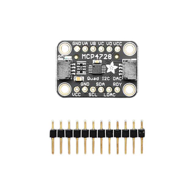 4470 QUAD DAC W/ EEPROM STEMMA QWIIC