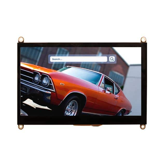 NHD-7.0CTP-CAPE-L LCD 7" 800X480 CAPTOUCH CAPE STD