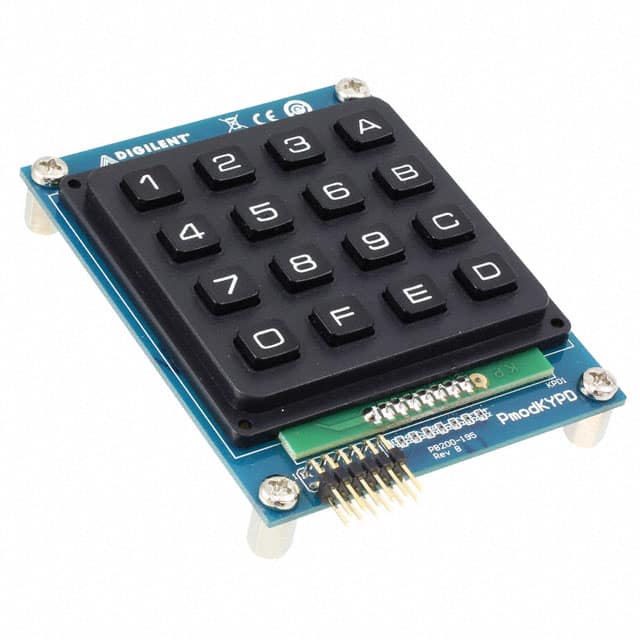 410-195 PMODKYPD 16-BUTTON KEYPAD
