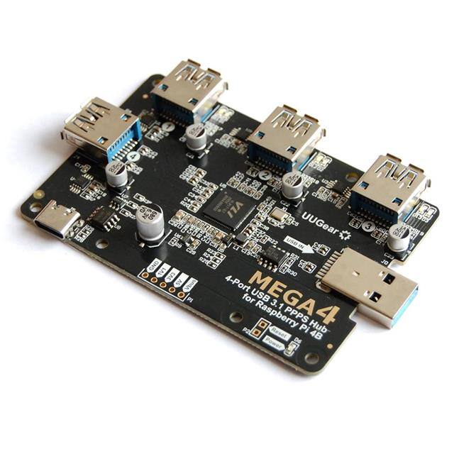 MEGA4 MEGA4 4PORT USB 3.1 HUB FOR RPI4
