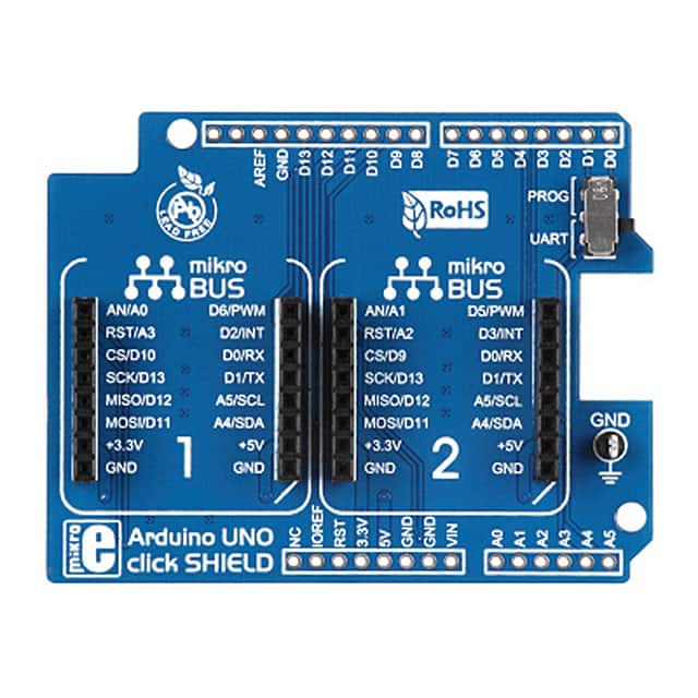 MIKROE-1581 BOARD ARDUINO UNO CLICK SHIELD