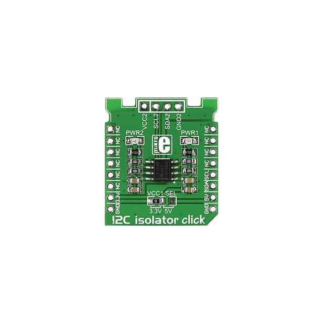 MIKROE-1878 DEV BOARD I2C ISOLATOR CLICK