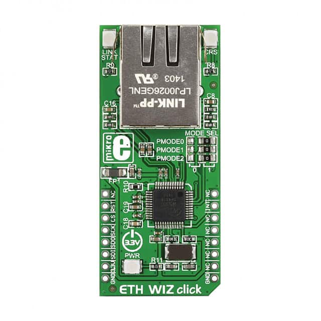 MIKROE-1718 DEV BOARD ETH WIZ CLICK