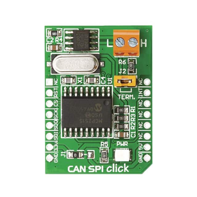 MIKROE-988 BOARD CAN-SPI CLICK 5V MIKROBUS