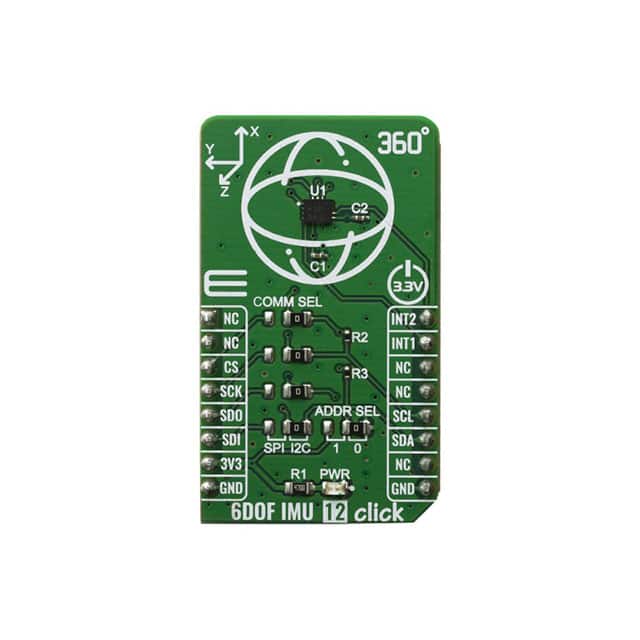 MIKROE-4073 6DOF IMU 12 CLICK