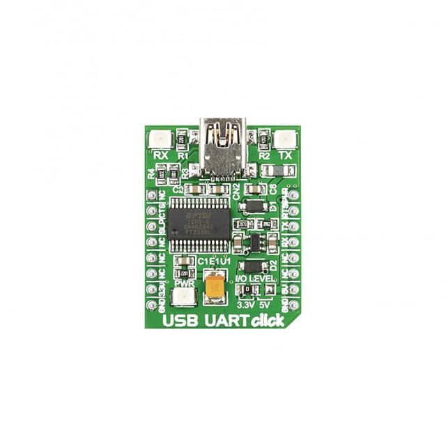 MIKROE-1203 BOARD USB UART CLICK