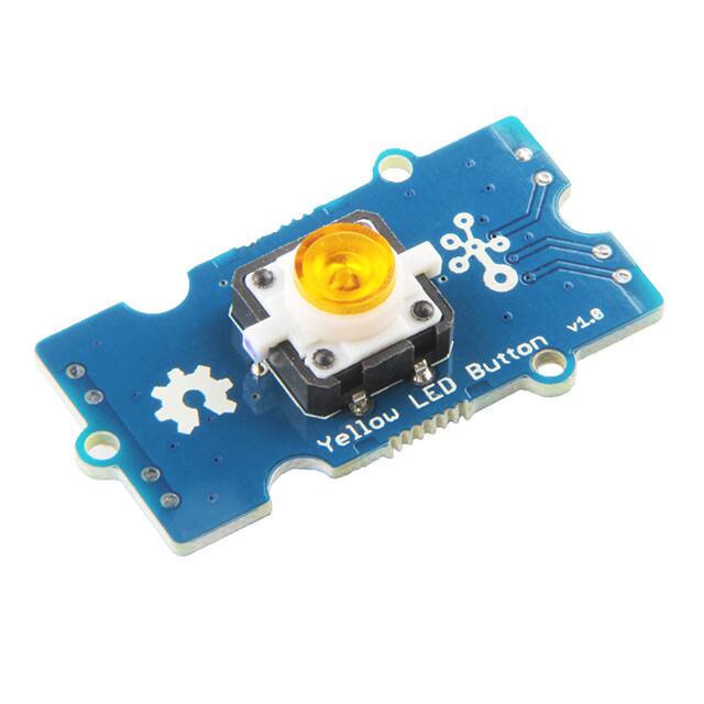 111020045 GROVE YELLOW LED BUTTON