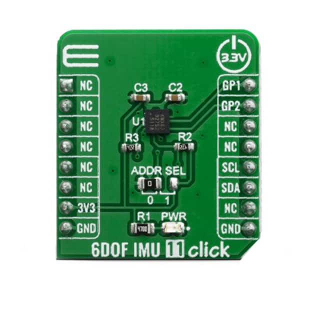 MIKROE-3869 6DOF IMU 11 CLICK