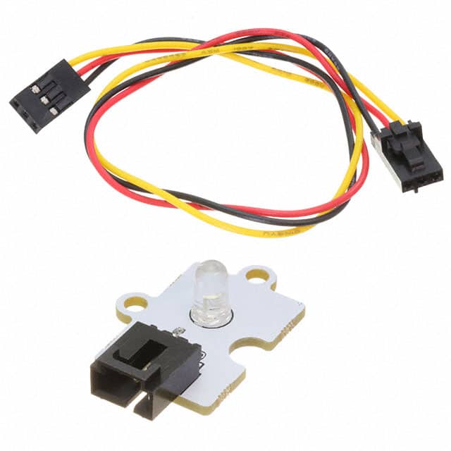 PIS-1264 OCTOPUS 5MM LED BRICK OBLED - WH