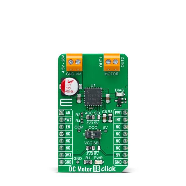 MIKROE-4786 DC MOTOR 18 CLICK