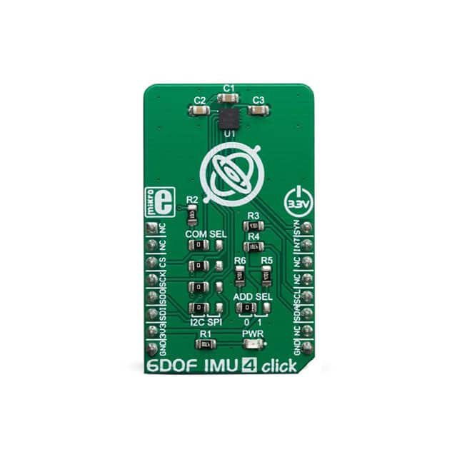 MIKROE-3410 6DOF IMU 4 CLICK