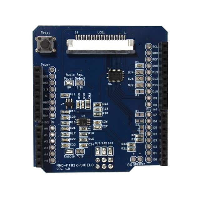 NHD-FT81X-SHIELD FT81X EVE2 TFT LCD SHIELD