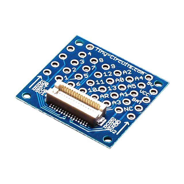 ASD2009-R-T PROTOBOARDWITHTOP CONNECTOR
