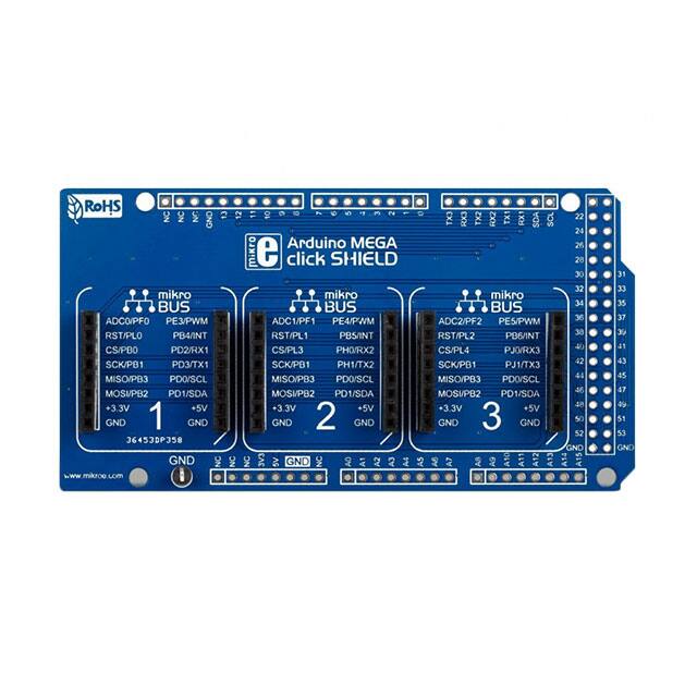MIKROE-1900 BOARD ARDUINO MEGA CLICK SHIELD